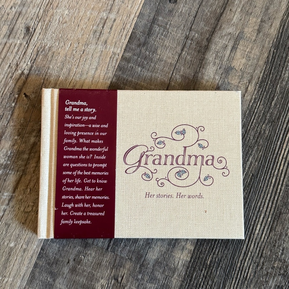 Grandma Story Keepsake Book